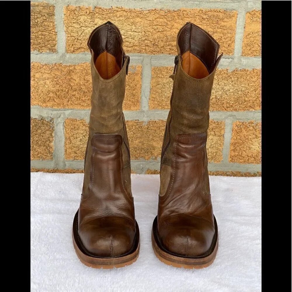Laura and Angel leather boots size 38/8 - Picture 2 of 10